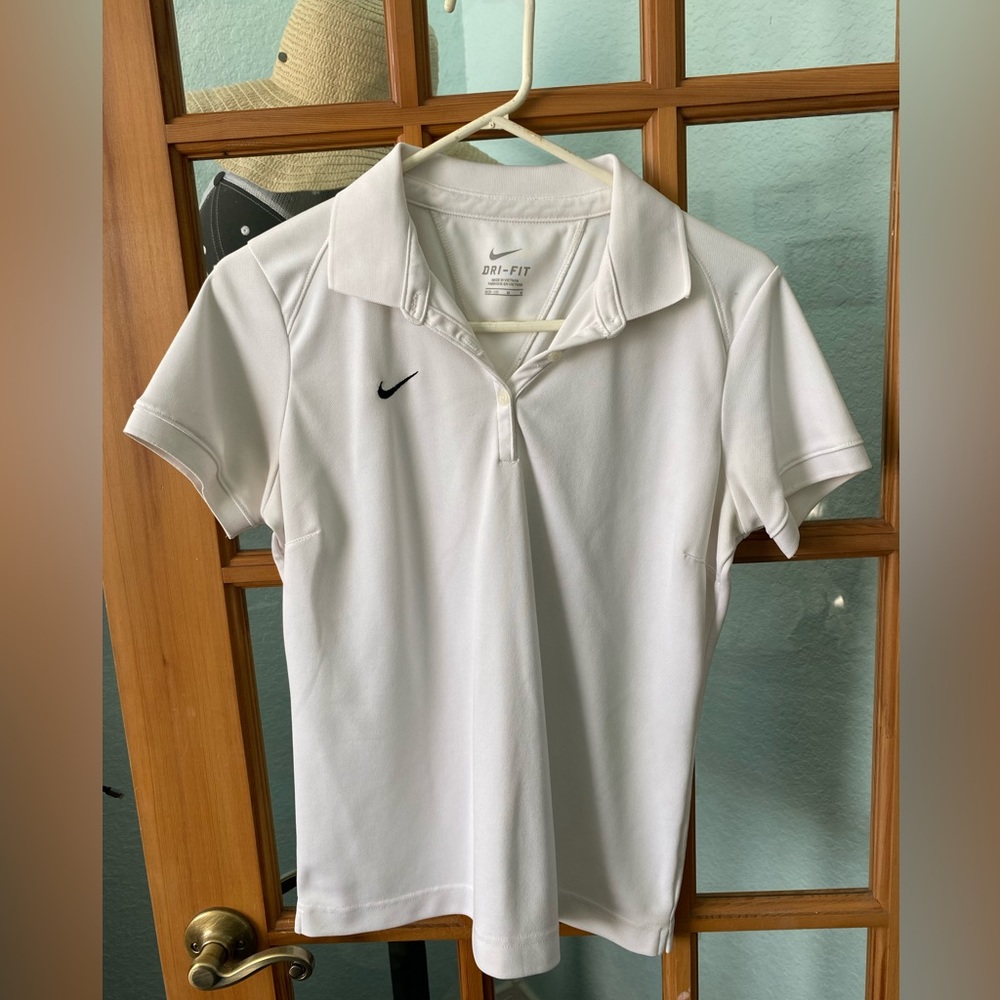 Nike dri fit polo, ladies size medium